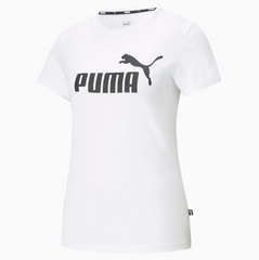 Футболка PUMA ESS+ METALLIC LOGO TEE 586890-02 Белый, XS