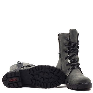 Черевики RIEKER 785K0-45 Серый, 36, 23 см