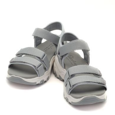 Босоножки SKECHERS 31514 GRY Серый, 39, 26 см