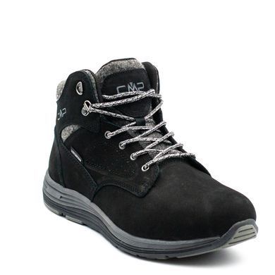 Черевики CMP NIBAL MID LIFESTYLE SHOE WP 39Q4957-68UF Чорний, 39, 25 см