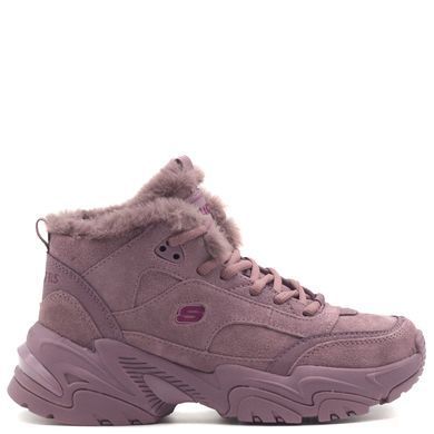 Ботинки SKECHERS 167338 WINE Розовый, 39, 26 см