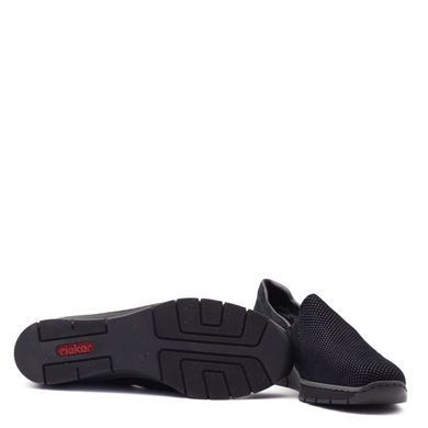 Туфлі RIEKER 53766-18 Чорный, 36, 23,5 см