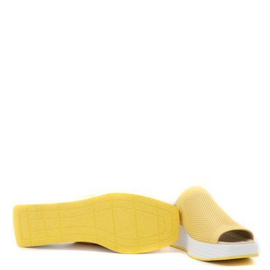 Шлёпанцы PLAZZO D`ORO S20F23-06-04 Желтый, 41, 26 см