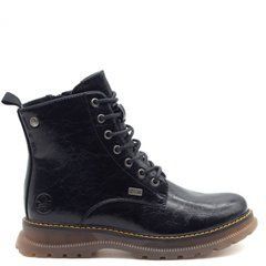 Черевики RIEKER 92810-00 Чорний, 39, 25 см