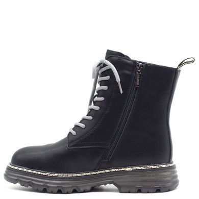 Черевики BADEN GH043-011 Чорний, 36, 23,5 см
