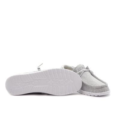 Мокасини HEY DUDE Wally sox stone Серый, 41, 26,5 см