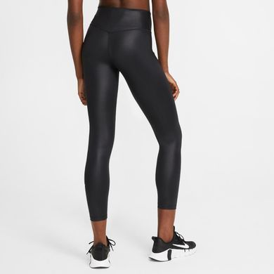 Лосини NIKE W NK ONE MR 7/8 FAX LTR TG DC7174-010 Чорний, S