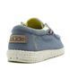 Мокасини HEY DUDE Wally Washed Blue Stone Yellow Голубой, 41, 26,5 см
